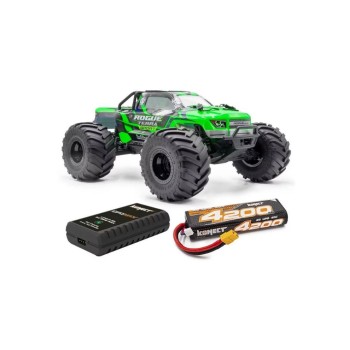 Hobbytech Monster Truck Rogue Terra Brushless Vert, RTR, 1:10