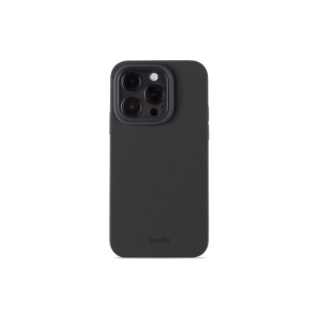 Holdit Coque arrière Silicone iPhone 14 Pro Noir Holdit Coque arrière Silicone iPhone 14 Pro Noir