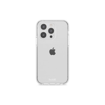 Holdit Coque arrière Seethru iPhone 14 Pro Blanc Holdit Coque arrière Seethru iPhone 14 Pro Blanc