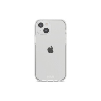 Holdit Coque arrière Seethru iPhone 14 Blanc Holdit Coque arrière Seethru iPhone 14 Blanc