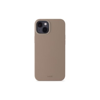 Holdit Coque arrière Silicone iPhone 14 Plus Mocha Brown Holdit Coque arrière Silicone iPhone 14 Plus Mocha Brown