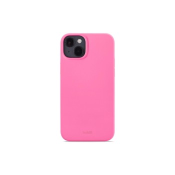 Holdit Coque arrière Silicone iPhone 15 Plus Rose