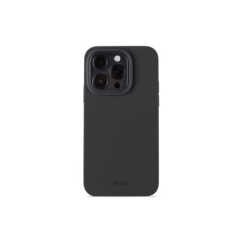 Holdit Silicone Case Black, for iPhone 15 Pro