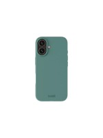 Holdit Coque arrière Silicone iPhone 16 Vert