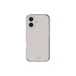 Holdit Coque arrière MagSafe iPhone 16 Rose/Transparent