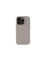 Holdit Coque arrière Silicone iPhone 16 Pro Taupe