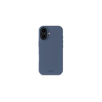 Holdit Coque arrière Silicone iPhone 17 Bleu