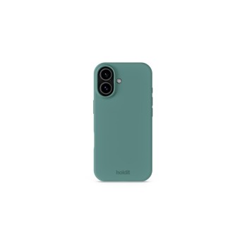 Holdit Coque arrière Silicone iPhone 17 Vert