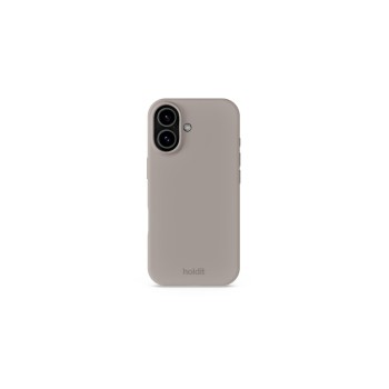 Holdit Coque arrière Silicone iPhone 17 Taupe