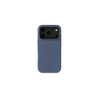 Holdit Coque arrière Silicone iPhone 17 Pro Bleu clair