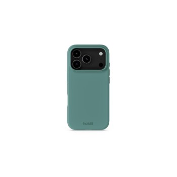 Holdit Coque arrière Silicone iPhone 17 Pro Vert