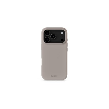Holdit Coque arrière Silicone iPhone 17 Pro Taupe