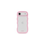 Holdit Coque arrière Wavy iPhone Air Rose/Transparent