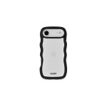 Holdit Coque arrière Wavy iPhone Air Noir/Transparent