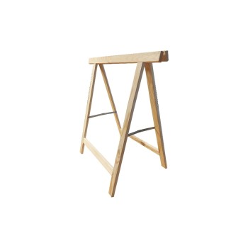 Holz Zollhaus Klappbock aus Holz, 75x75 cm, Fichte, Traglast 40kg, FSCMix 70%