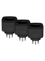 Hombli Smart Swiss Socket S+, Matter, Promo Pack 2+1, Schwarz