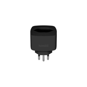 Hombli Smart Swiss Socket S+, black 