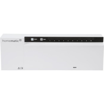 Homematic IP Wired Smart Home Actionneur de chauffage par le sol câblé, 10 fois, 24 V Homematic IP Wired Smart Home Actionneur de chauffage par le sol câblé, 10 fois, 24 V