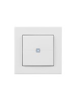 Homematic IP Wired Smart Home Bouton-poussoir mural Wired double, Blanc
