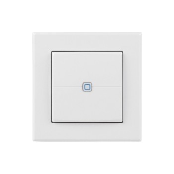 Homematic IP Wired Smart Home Bouton-poussoir mural Wired double, Blanc Homematic IP Wired Smart Home Bouton-poussoir mural Wired double, Blanc