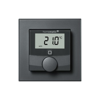 Homematic IP Wired Smart Home Thermostat mural filaire, Anthracite Homematic IP Wired Smart Home Thermostat mural filaire, Anthracite