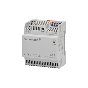 Homematic IP Wired power supply 4A, Zentrale Schnittstelle