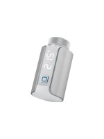 Homematic IP Heizkörperthermostat Evo, silb, drei Heizprofile, 6 Heizphasen pro Tag