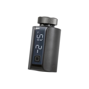 Homematic IP Heizkörperthermostat Evo, anth, drei Heizprofile, 6 Heizphasen pro Tag