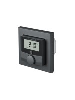 Homematic IP Wandthermostat Markenschalter, anthrazit, with Schaltausgang 230 V