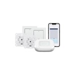 Homematic IP Starter Set Rolladen, 2x Jalousinenschalter, Access Point 2