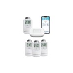 Homematic IP Starter Set Access Point 2, 4x thermostat de radiateur, blanc
