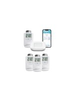 Homematic IP Starter Set Access Point 2, 4x thermostat de radiateur, blanc
