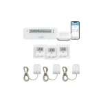 Homematic IP 3 Räume Fussboden Kit, 3x Wandthermo 3x Stellantrieb Acces2 Aktor