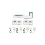 Homematic IP 4 Räume Fussboden Kit, 4x Wandthermo 4x Stellantrieb Acces2 Aktor