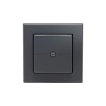 Homematic IP Bouton-poussoir mural double Anthracite