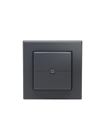 Homematic IP Bouton-poussoir mural double Anthracite