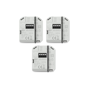 3x Homematic IP Schaltaktor (6 A) Kit, Unterputz HmIP-FS6
