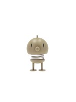 Hoptimist Speaker Bumle L, Soft Latte, 10x18 cm, Aufladezeit 4.5 h, Stahl, ABS