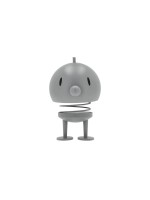 Hoptimist Speaker Bumle XL, Soft Grau, 10x23 cm, Aufladezeit 7-8h, Stahl, ABS