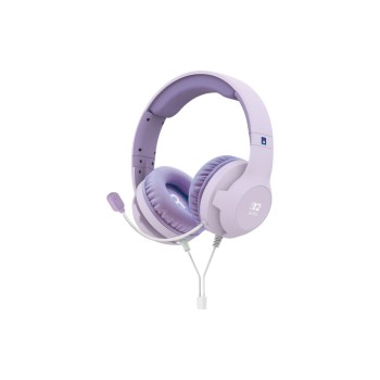 Hori Gaming Headset Cozy Lavender, Wired, Switch 2