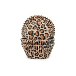 House of Marie Moule à muffins Leopard 50 Pièce/s