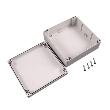 Hammond 1554R2GY Polycarbonate Enclosure - 160x160x62mm - IP68