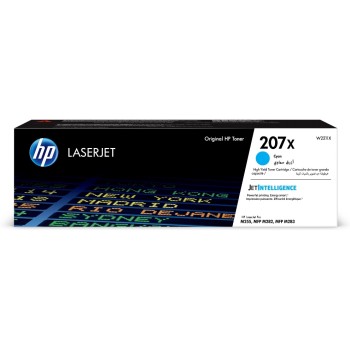 HP Toner 207X - Cyan (W2211X), Seitenkapazität ~ 2'450 Seiten