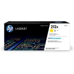 HP Toner 212X - Yellow (W2122X), Seitenkapazität ~ 10'000 pages