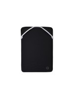 HP Sleeve Rev 14.0-inch Black/Silver, Protective Reversible 14 Blk/Silver