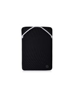HP Sleeve Rev 15.6-inch Black/Silver, Protective Reversible 15.6 Blk/Silver