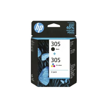 HP Combopack Nr. 305 - (6ZD17AE), 2er-Pack black , Farbe HP Combopack Nr. 305 - (6ZD17AE), 2er-Pack black , Farbe