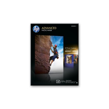 HP Fotopapier, glossy, Q8696A, 13x18 cm, 25 Blatt, 250g, HP Fotopapier, glossy, Q8696A, 13x18 cm, 25 Blatt, 250g,