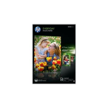 HP Papier photo A4 200 g/m² 25 Pièce/s HP Papier photo A4 200 g/m² 25 Pièce/s
