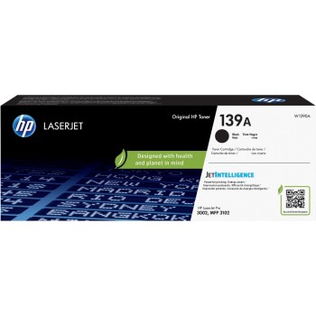 HP Toner 139A - Black (W1390A), Seitenkapazität ~ 1'500 Seiten HP Toner 139A - Black (W1390A), Seitenkapazität ~ 1'500 Seiten